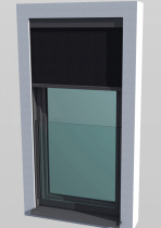 Systém PROGRESS ALU SCREEN, kdy je okno doplněno předokenní stínicí screenovou clonou