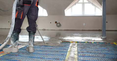 Litý anhydritový potěr Slimflow