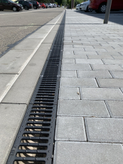 Odvodnění zpevněných ploch prostějovského Národního sportovního centra