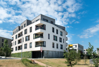 Projet Modřanský Háj s okenními systémy REHAU