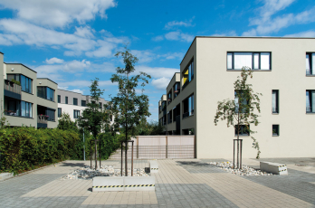 Projet Modřanský Háj s okenními systémy REHAU