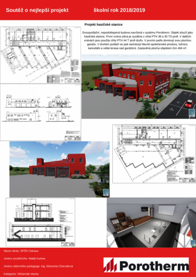 1. místo: Matěj Kučera ze SPŠS Ostrava