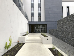 Netradiční vstup do objektu