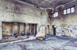 Vodárenská čerpací stanice – současný stav interiéru