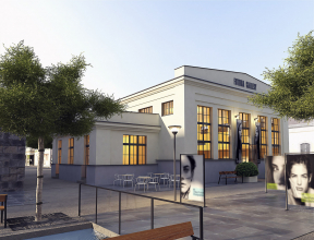 Jeden z pohledů na budovu