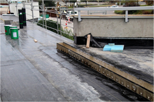 Obr. 13: Definitivně osazený žlab do izolačního pláště