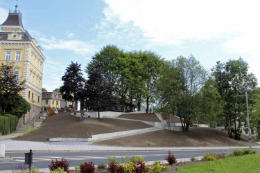 Úpravy okolí umělecké školy