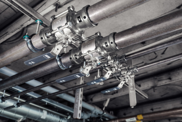 Třídílné kulové kohouty jsou ideální pro využití v průmyslové sféře