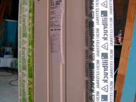 Řešení připojovací spáry fólií