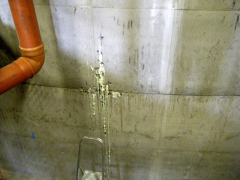 Injektáž trhliny polyuretanem