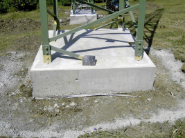 Obr. 11: Opravené patky ošetřené krystalickým nátěrem Xypex Modified