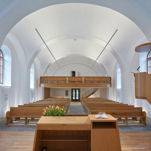 Rekonstrukce kostela v Hodslavicích