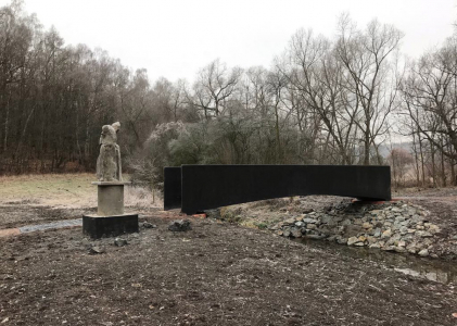 Lávka přes Dřetovický potok