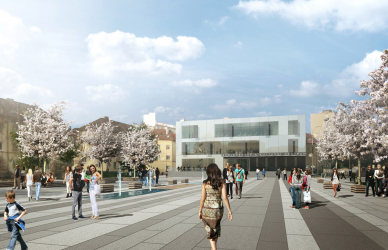 Kulturní a společenské centrum v Kuřimi