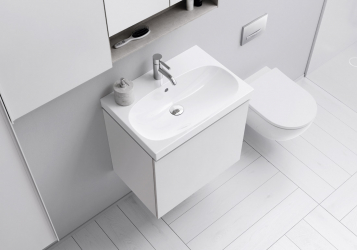 Obr. 2: Ladné tvary řady Geberit Acanto