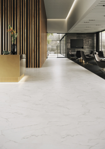 Ekologická podlaha Wineo PURLINE 1500, kolekce Stone XL, dekor Mramor bílý, KPP