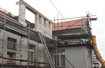 Rekonstrukce historické vily včetně půdní vestavby