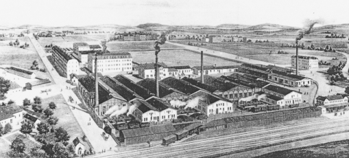 Sklárna Řetenice před rokem 1900