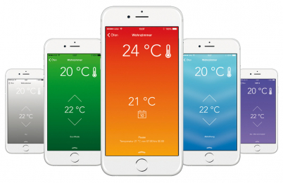 Peletová kamna od firmy HAAS+SOHN můžete ovládat přes aplikaci v mobilu. Stačí si pořídit kamna s WLAN modulem.