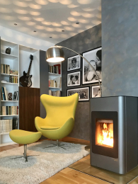 Peletová kamna HSP 6 Rueda – realizace v Turnově