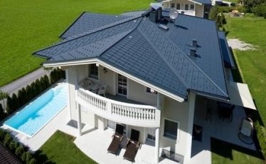 Ukázka lehké střešní krytiny