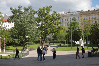 Čelakovského sady Praha, foto Renata Ondroušková