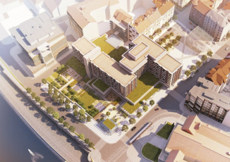 Okolí pražského hotelu Intercontinental čeká významná proměna