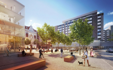 Okolí pražského hotelu Intercontinental čeká významná proměna