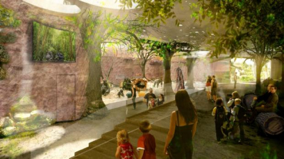 Nový pavilon goril v Zoo Praha, zdroj: Zoo Praha