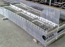 Obr. 20: Sloup po sestavení v dílně