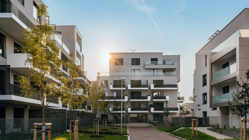 Rezidence Waltrovka – II. etapa, západ v Praze 5