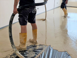 Ukládka Anhymentu, bytový dům v Praze-Libuši