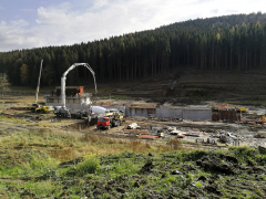 Stavba byla zahájena na jaře roku 2017