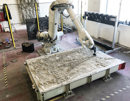 Bílé betony pro obklad výdechu z tunelu Blanka