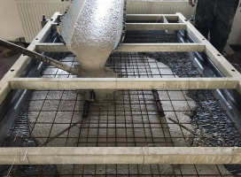 Bílé betony pro obklad výdechu z tunelu Blanka