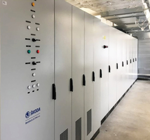 Bateriová špičkovací stanice SAS