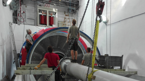 MVE Štvanice – rekonstrukce technologie