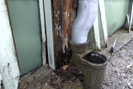 Obr. 5: Hniloba päty stĺpa 11