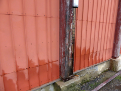 Obr. 17: Chýbajúca časť dažďového zvodu