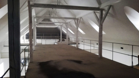 Podkroví před dokončením