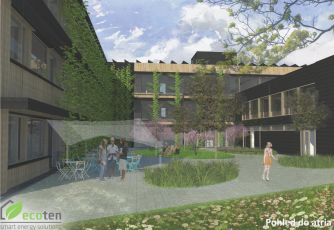 Vizualizace rekonstruované školy