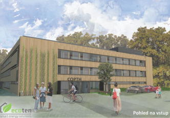 Vizualizace rekonstruované školy