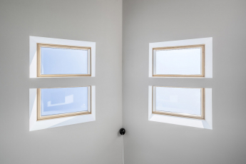 Vzorový dům moderní rezidenční čtvrti Lastovičky v Novej Dedinke