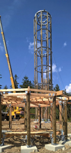 Obr. 7: Konstrukce přilehlého altánu