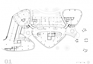 Půdorys vstupního podlaží