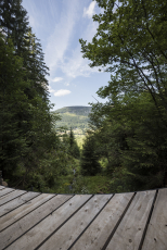Lávka přes Černou strouhu, foto Martin Čeněk
