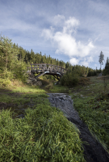 Lávka přes Rennerův potok, Eliščino údolí, foto Martin Čeněk
