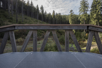 Lávka přes Rennerův potok, Eliščino údolí, foto Martin Čeněk