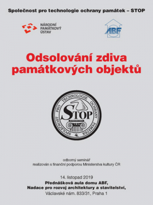 Sborník z konference STOP: Odsolování zdiva památkových objektů