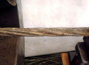 Obr. 7: Lano referenční, prakticky téměř bez koroze